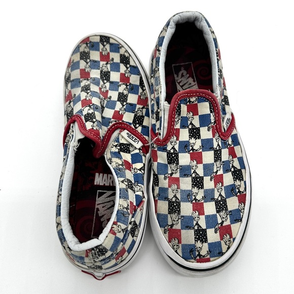 Vans Marvel The Avengers Groot Slip On Shoes - Picture 2 of 7